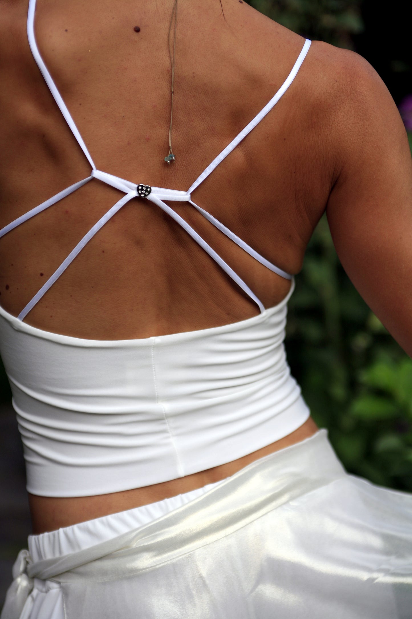 Brown elastic top BRAID
