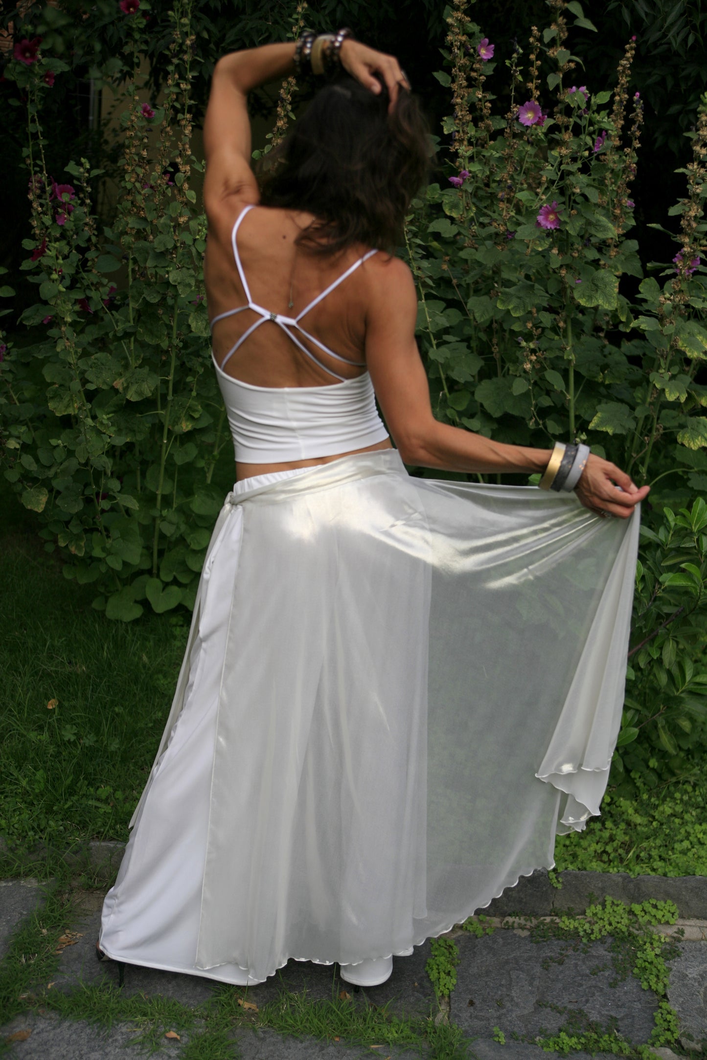 Brown elastic top BRAID