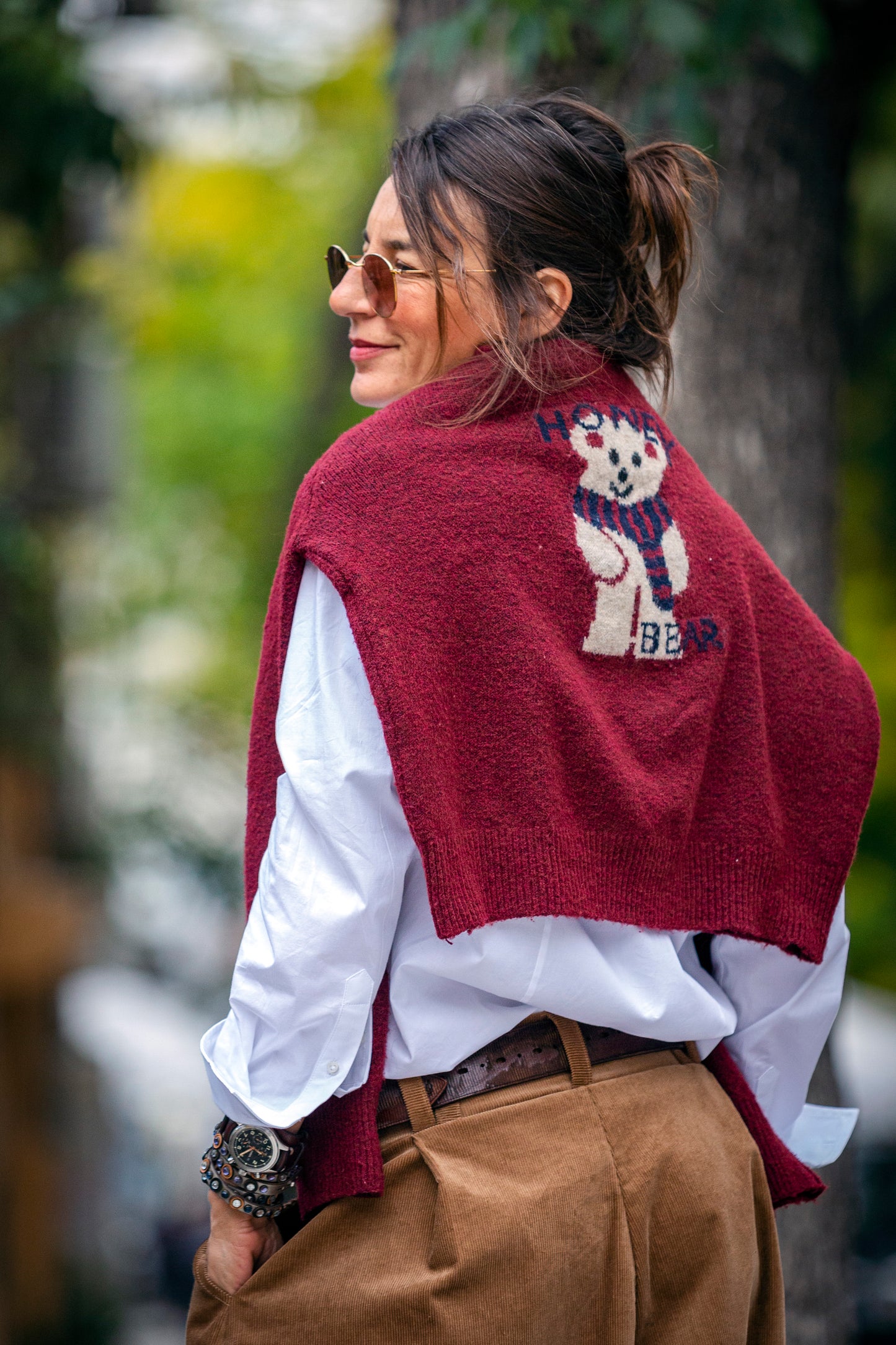 Pants - black from cold wool. We make it according to individual sizes.