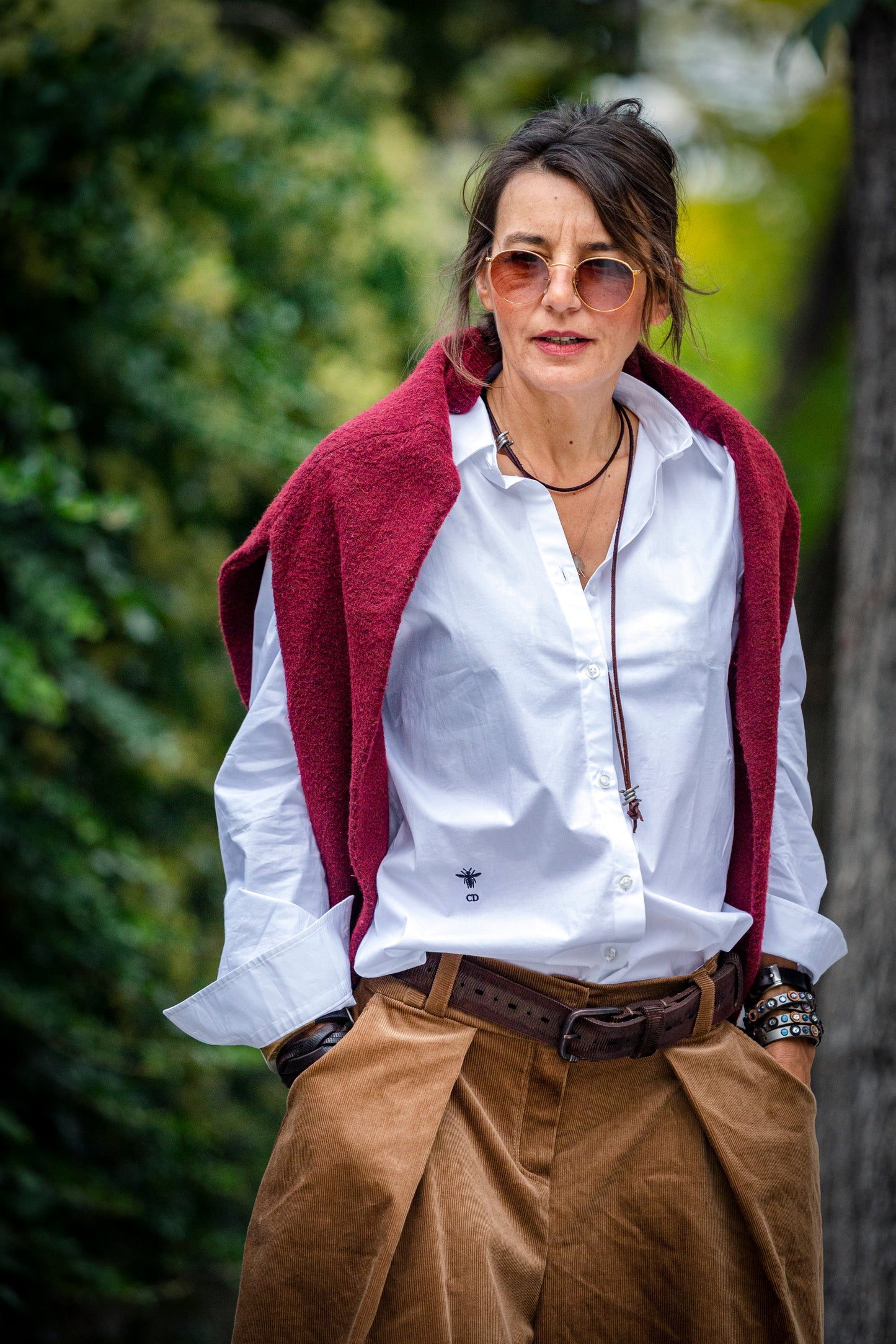 Pants - black from cold wool. We make it according to individual sizes.