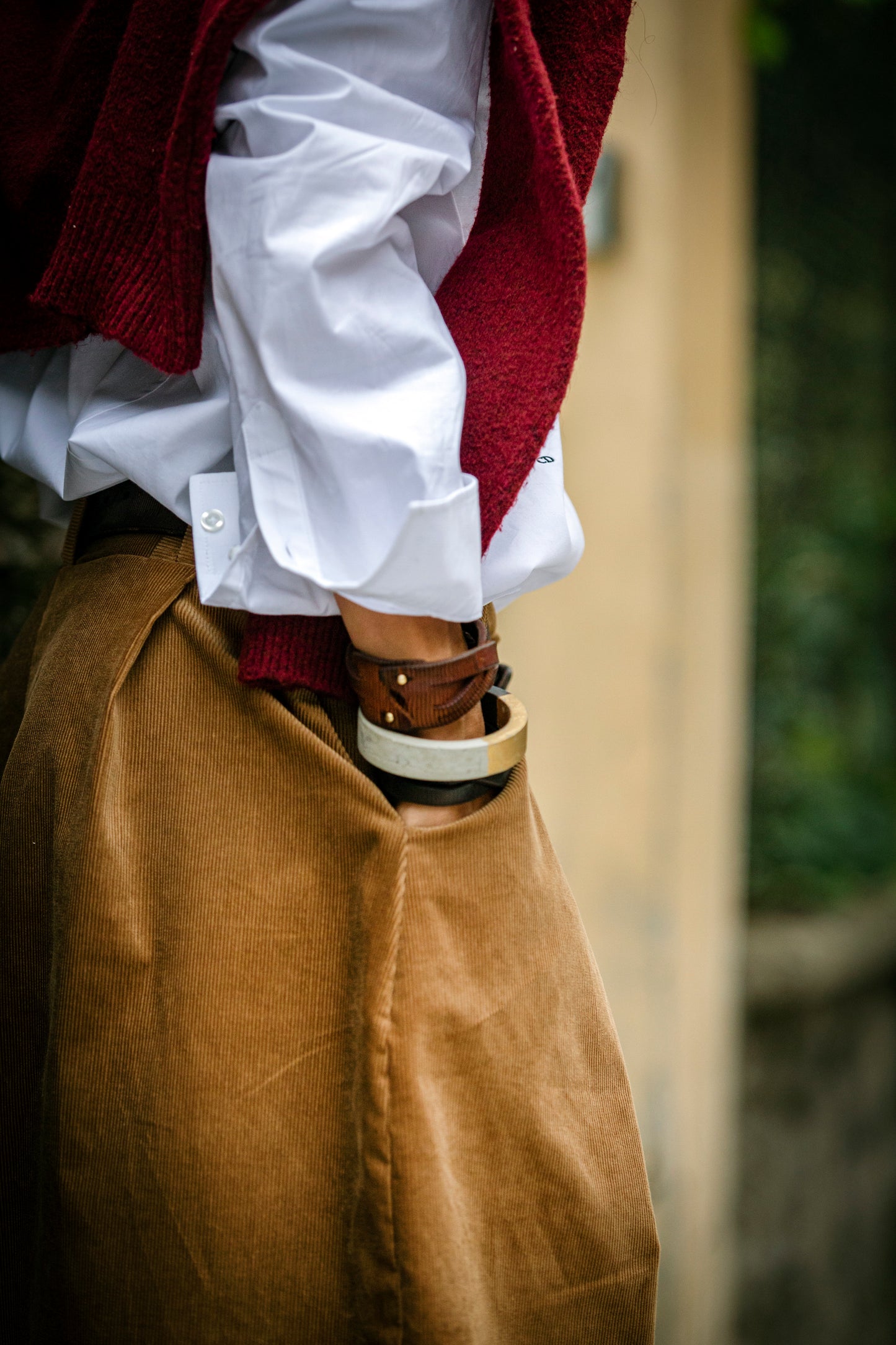 Pants - black from cold wool. We make it according to individual sizes.