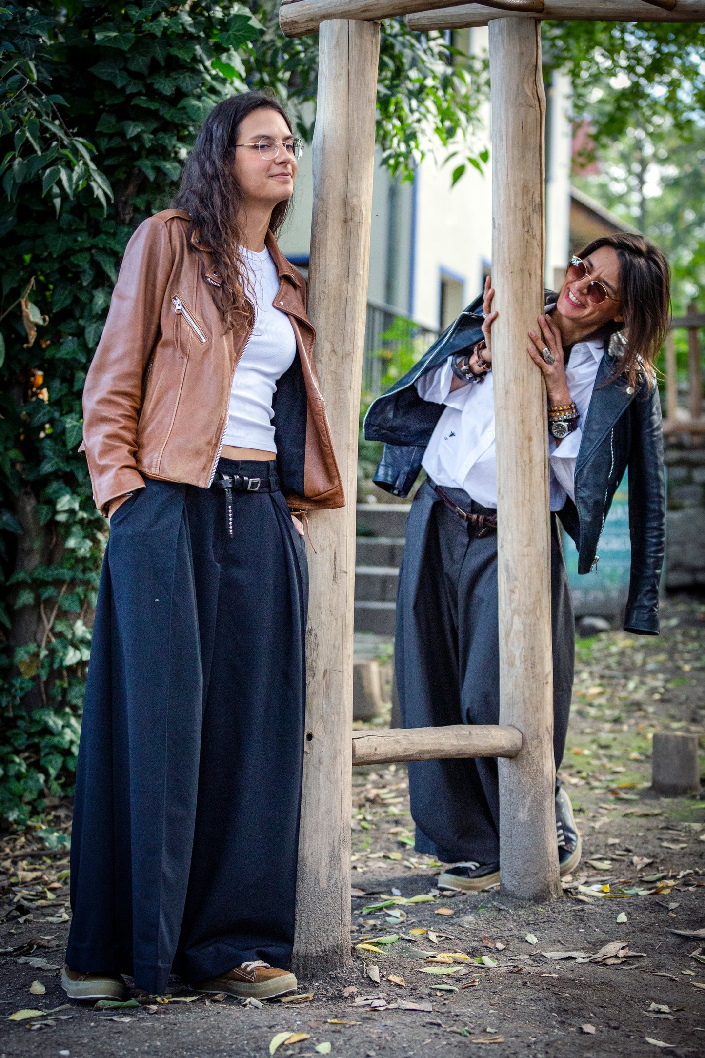 Pants - black from cold wool. We make it according to individual sizes.