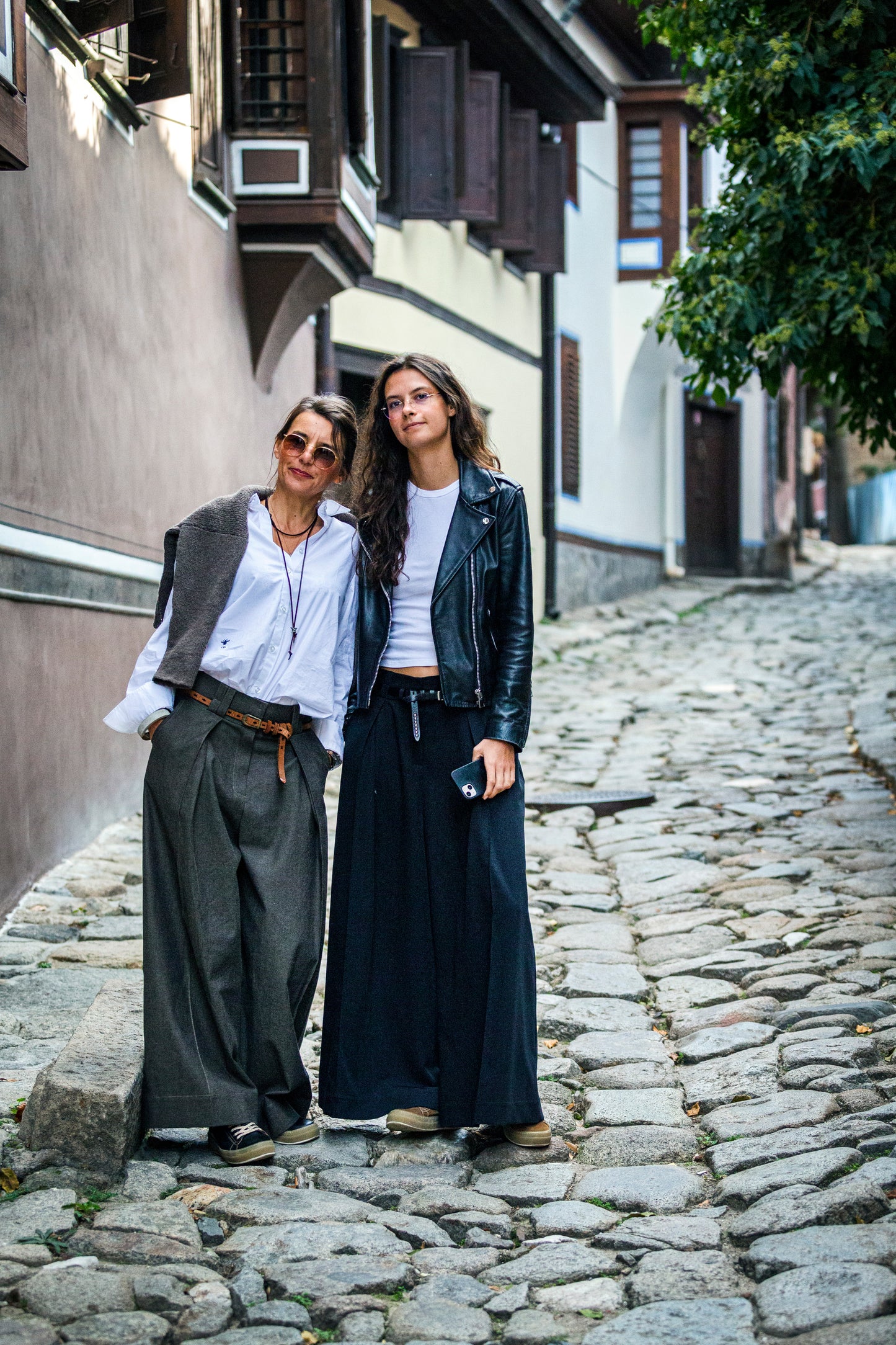 Pants - black from cold wool. We make it according to individual sizes.