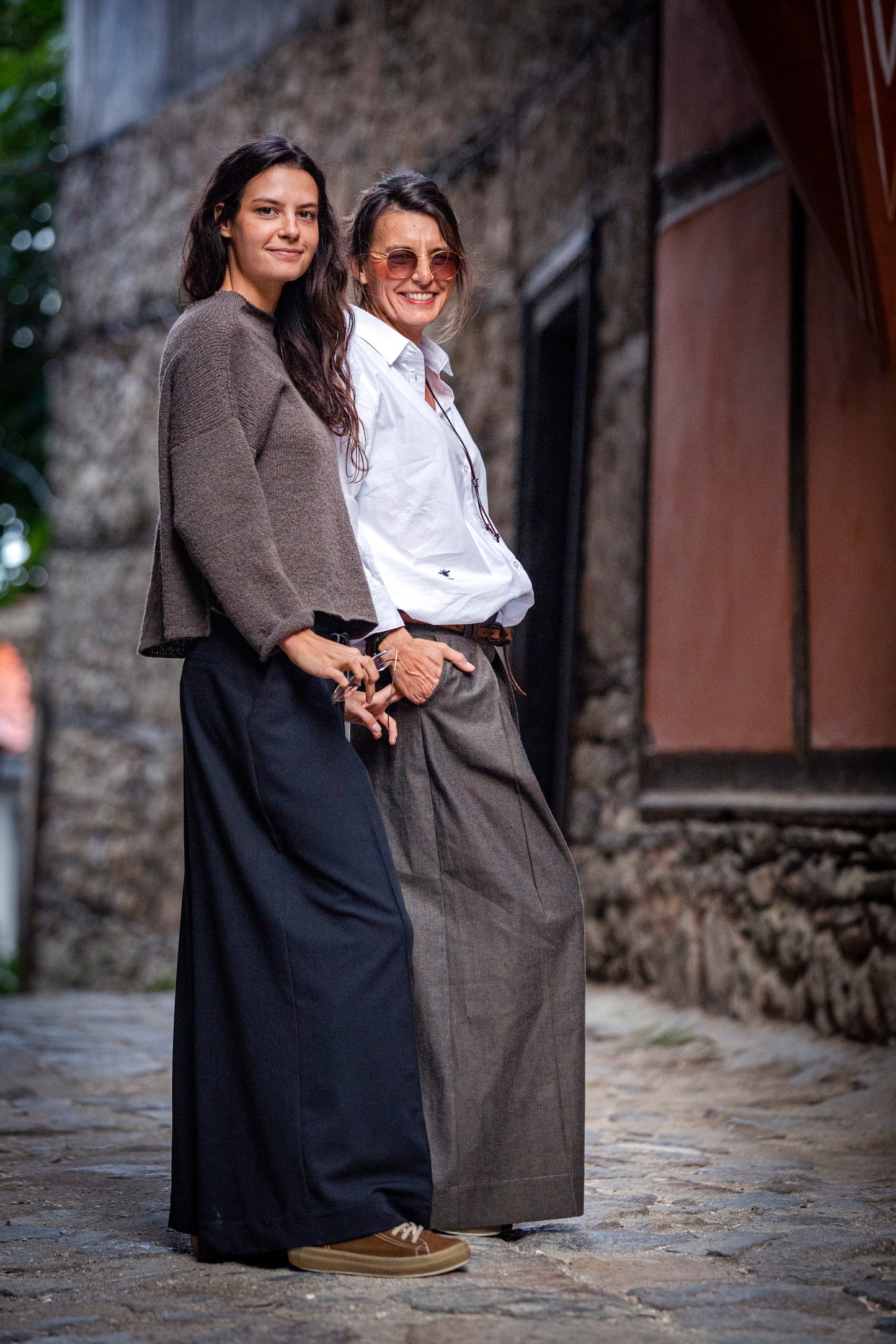 Pants - black from cold wool. We make it according to individual sizes.