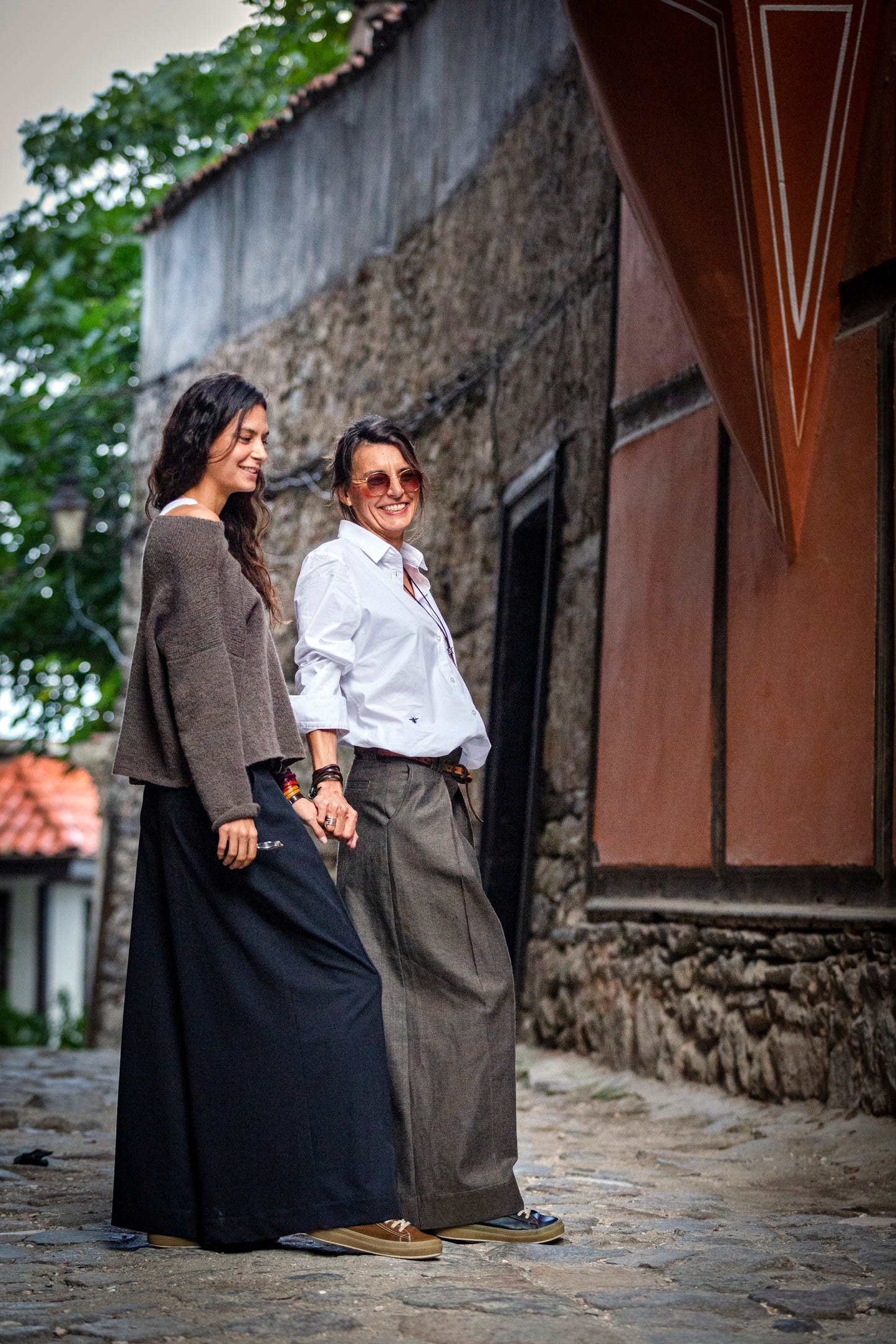 Pants - black from cold wool. We make it according to individual sizes.