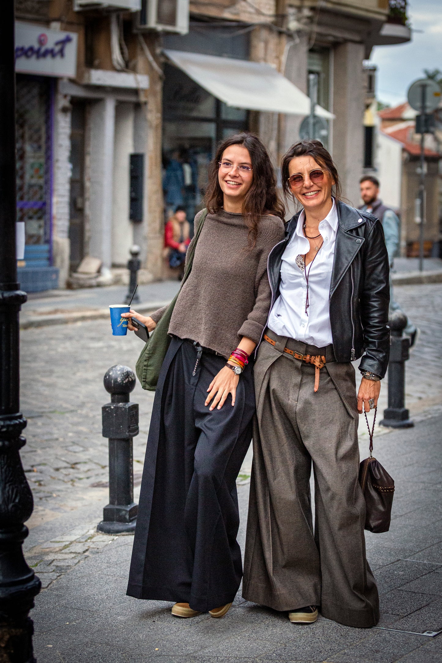 Pants - black from cold wool. We make it according to individual sizes.